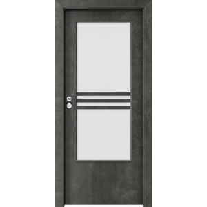 Porta STYL 3 Betón Tmavý 
